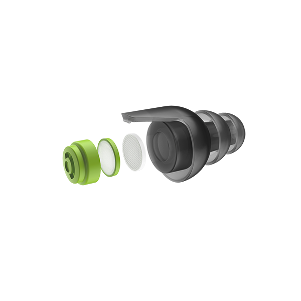 Schematic diagram of Phonak Serenity Choice for occasional use.